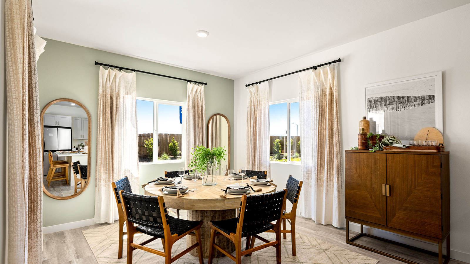 Magnolia at Shastina Ranch Plan 2035 Light Filled Dining Room