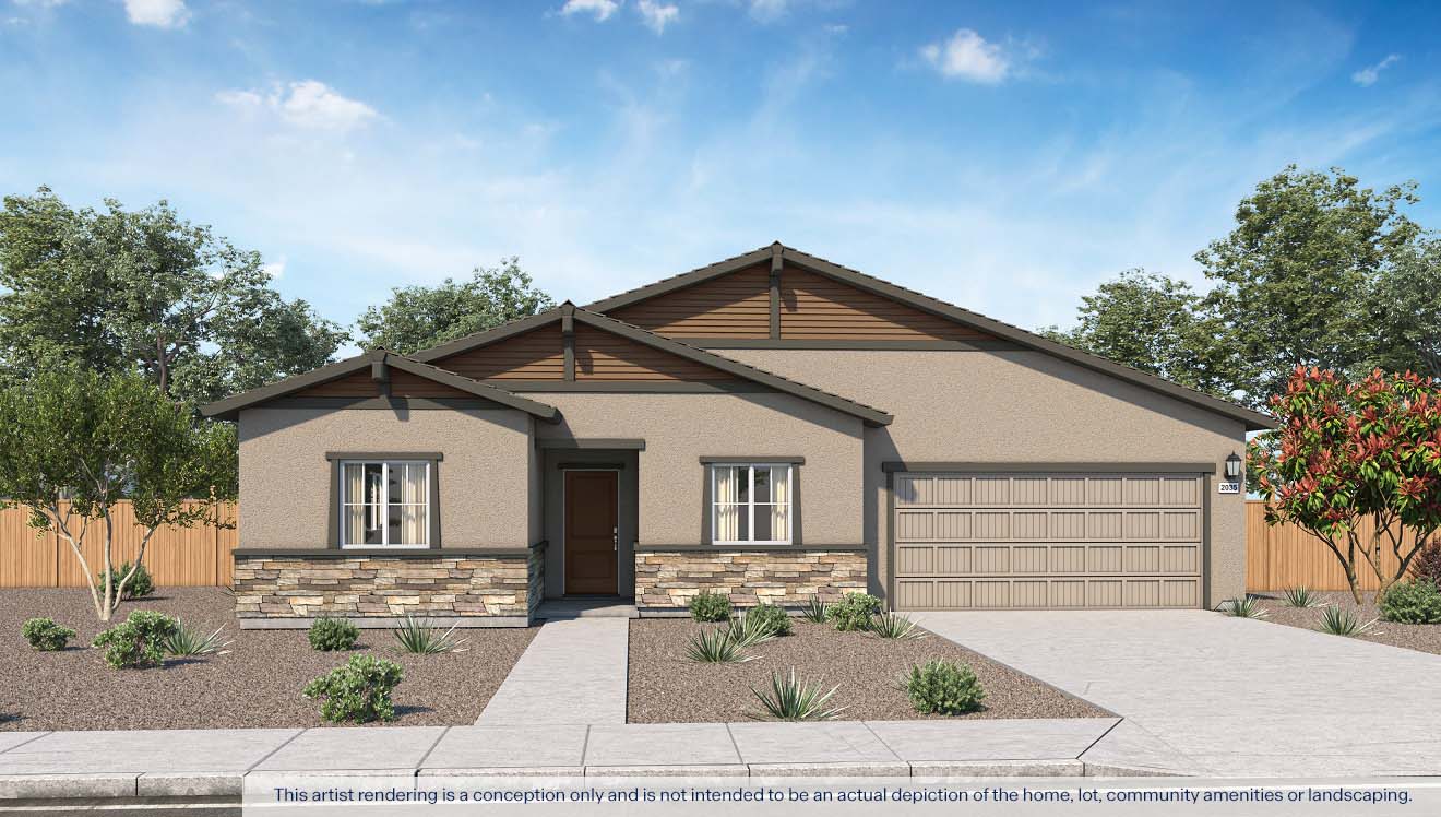 Magnolia at Shastina Ranch Plan 2035 Exterior Craftsman Elevation