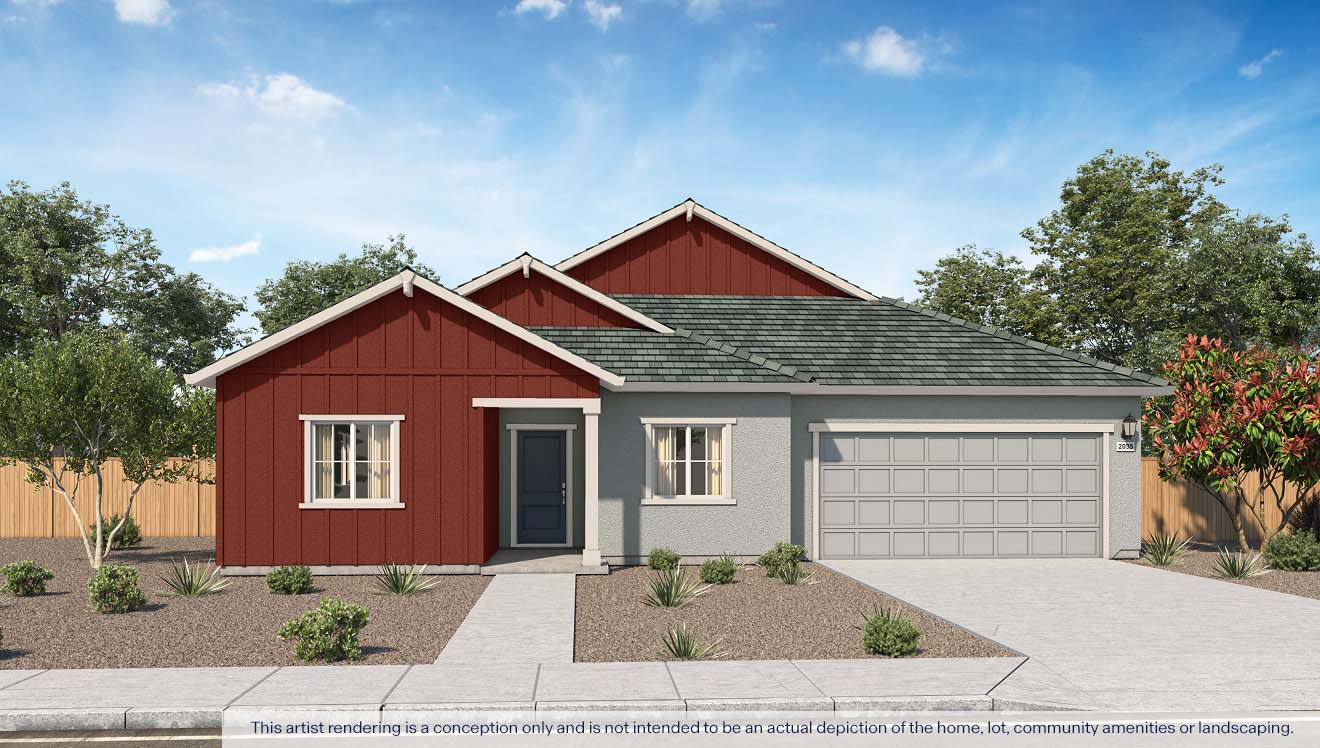 Magnolia at Shastina Ranch Plan 2035 Exterior Farmhouse Elevation