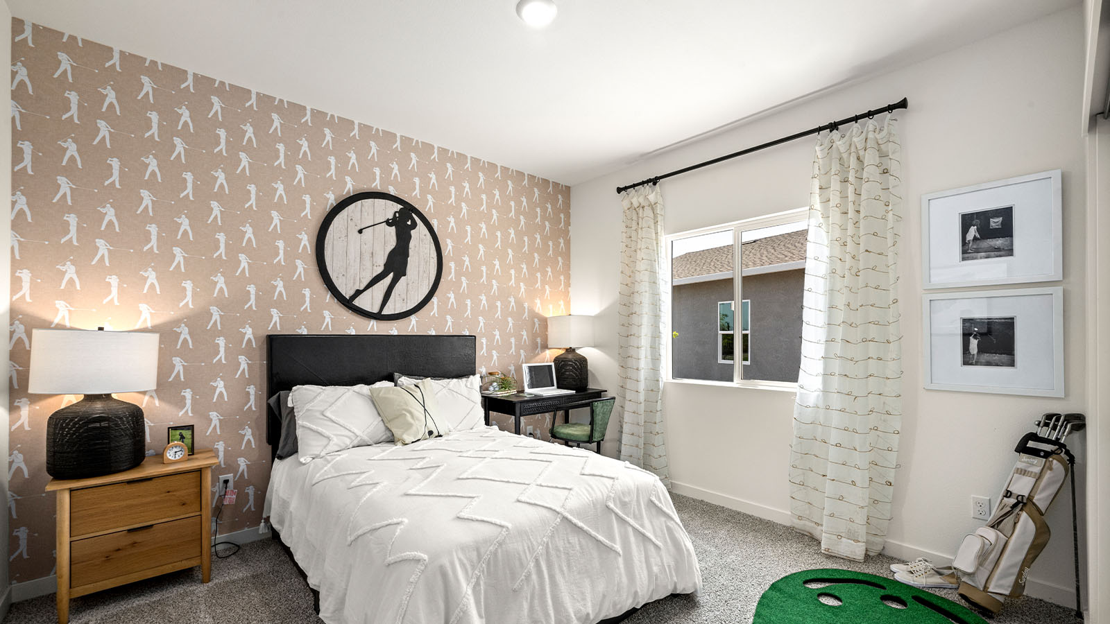 Magnolia at Shastina Ranch Plan 2035 Bright Guest Bedroom