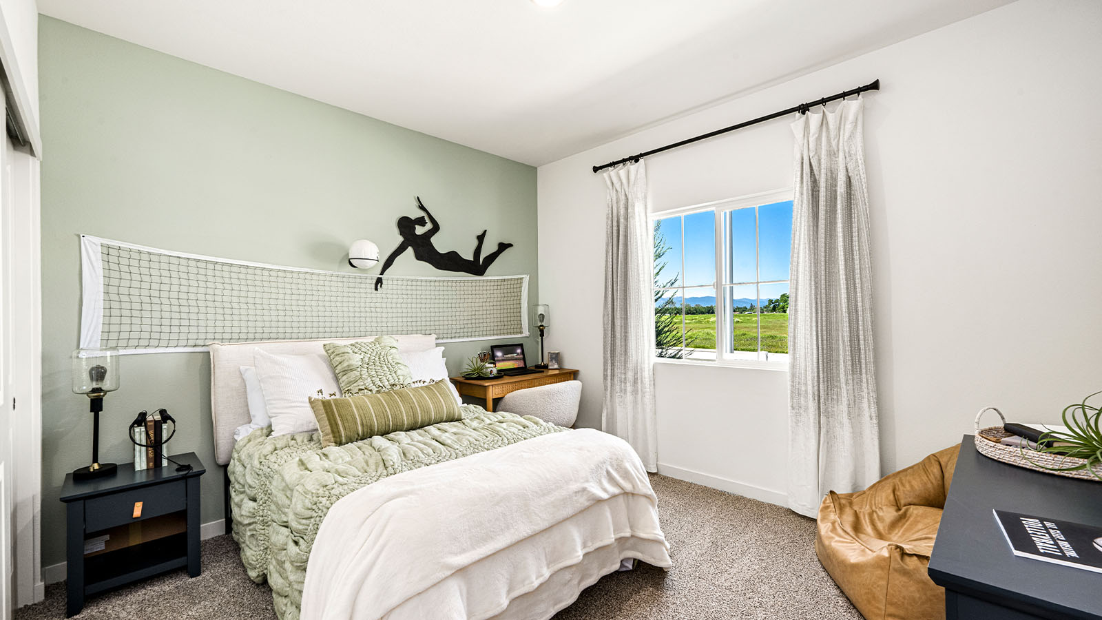 Magnolia at Shastina Ranch Plan 2035  Spacious Kids Bedroom