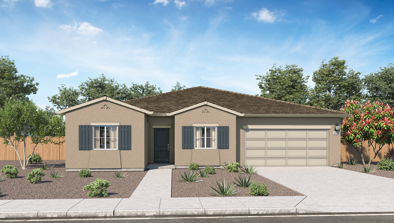 Magnolia at Shastina Ranch Plan 2035 Exterior Mission Elevation