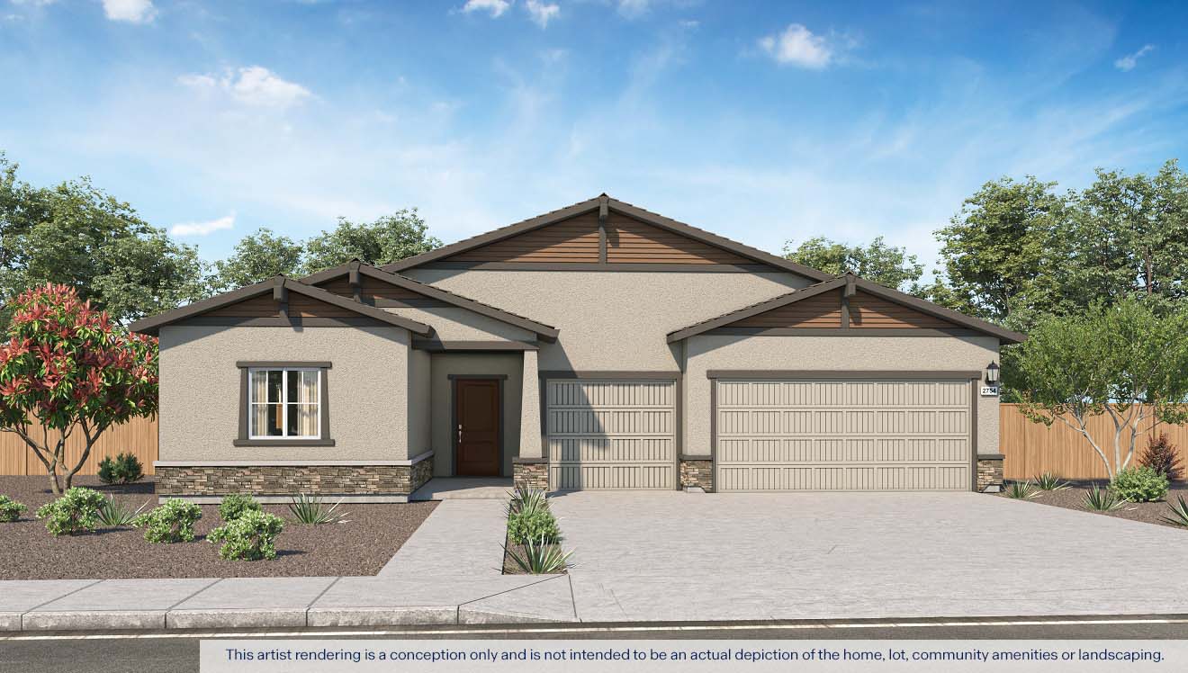 Magnolia at Shastina Ranch Plan 2754 exterior craftsman