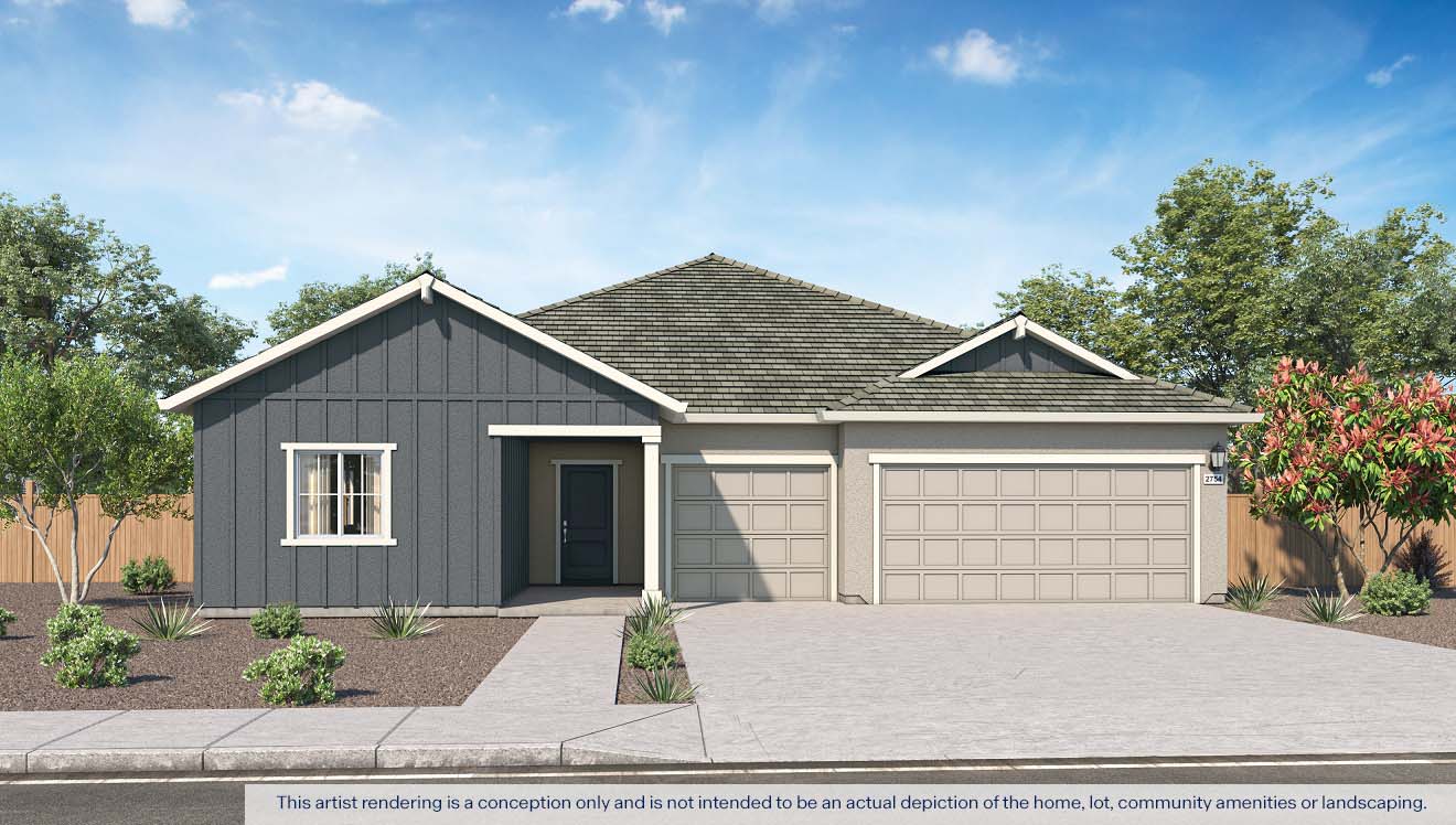 Magnolia at Shastina Ranch Plan 2754 Exterior farmhouse Elevation
