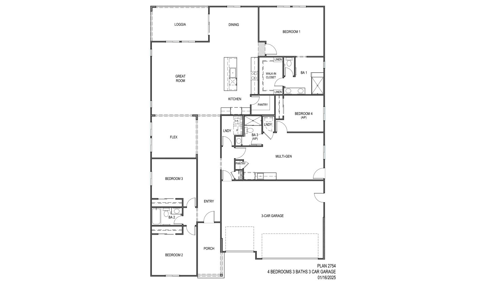 Floor Plan 2754