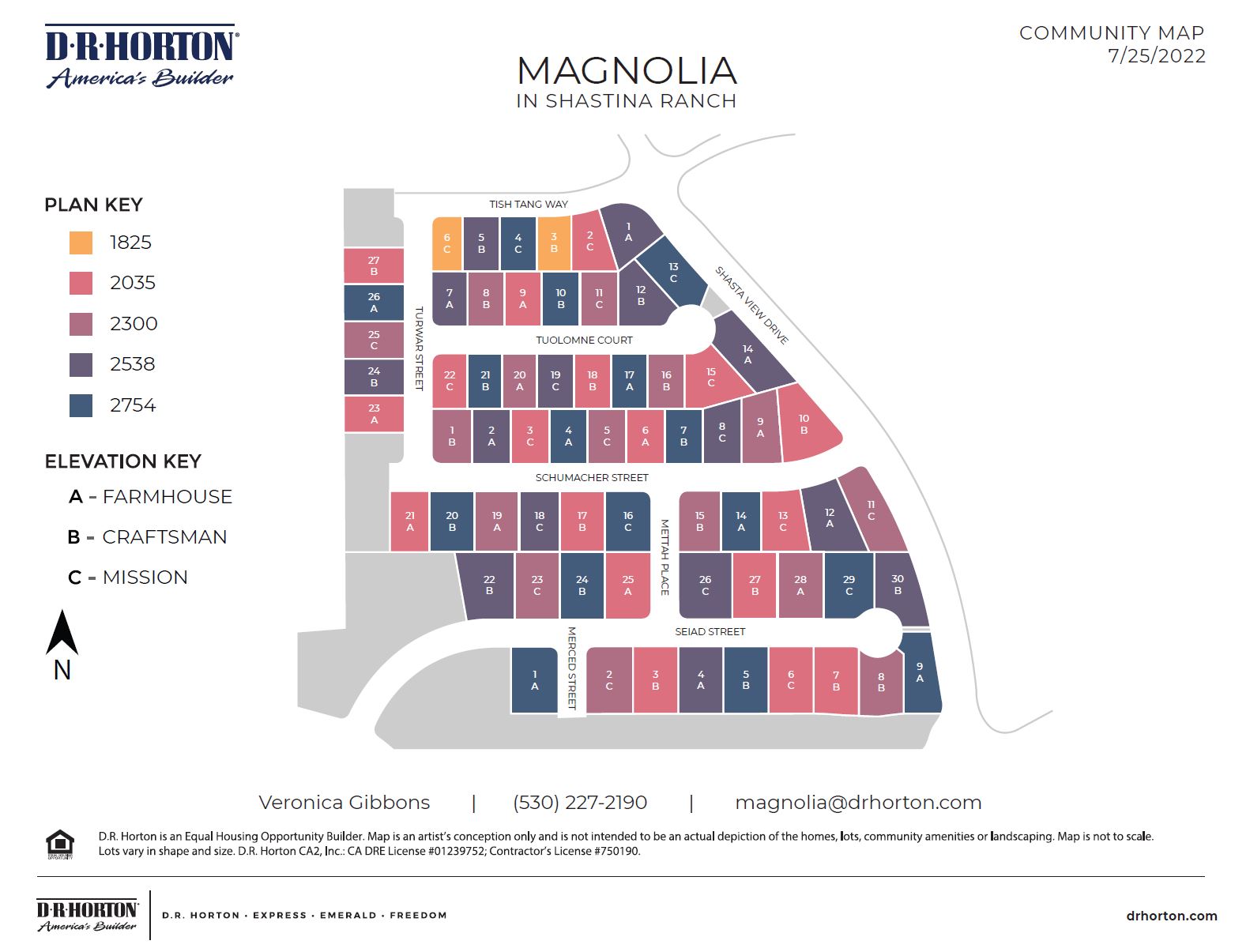 Static Lot Map