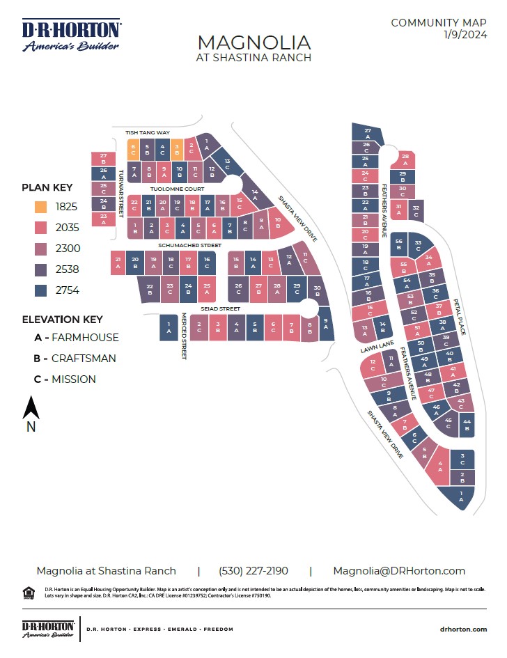 Static Lot Map