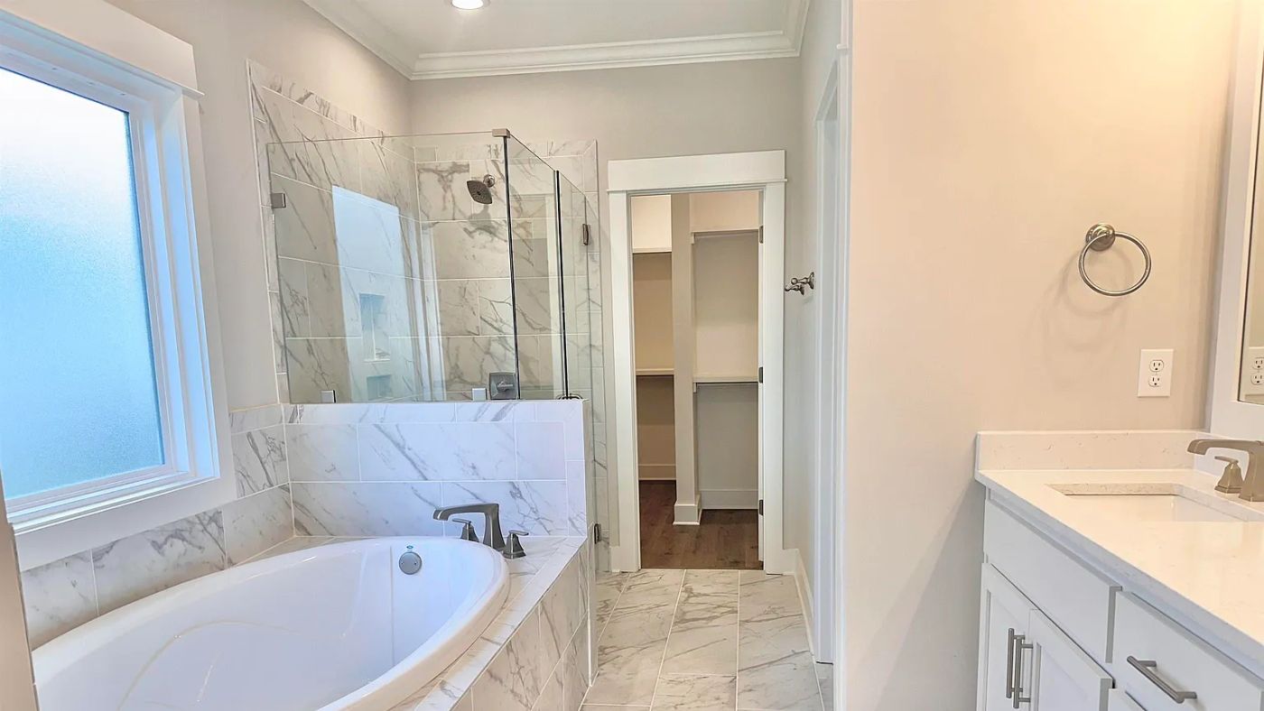 Hickory new home interior.