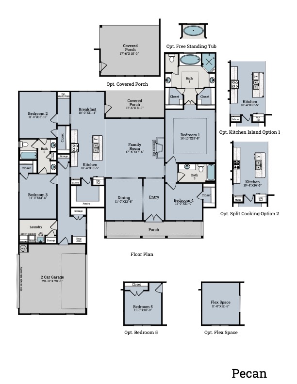 Floor Plan in Fox Hollow FAIRHOPE, AL D.R. Horton