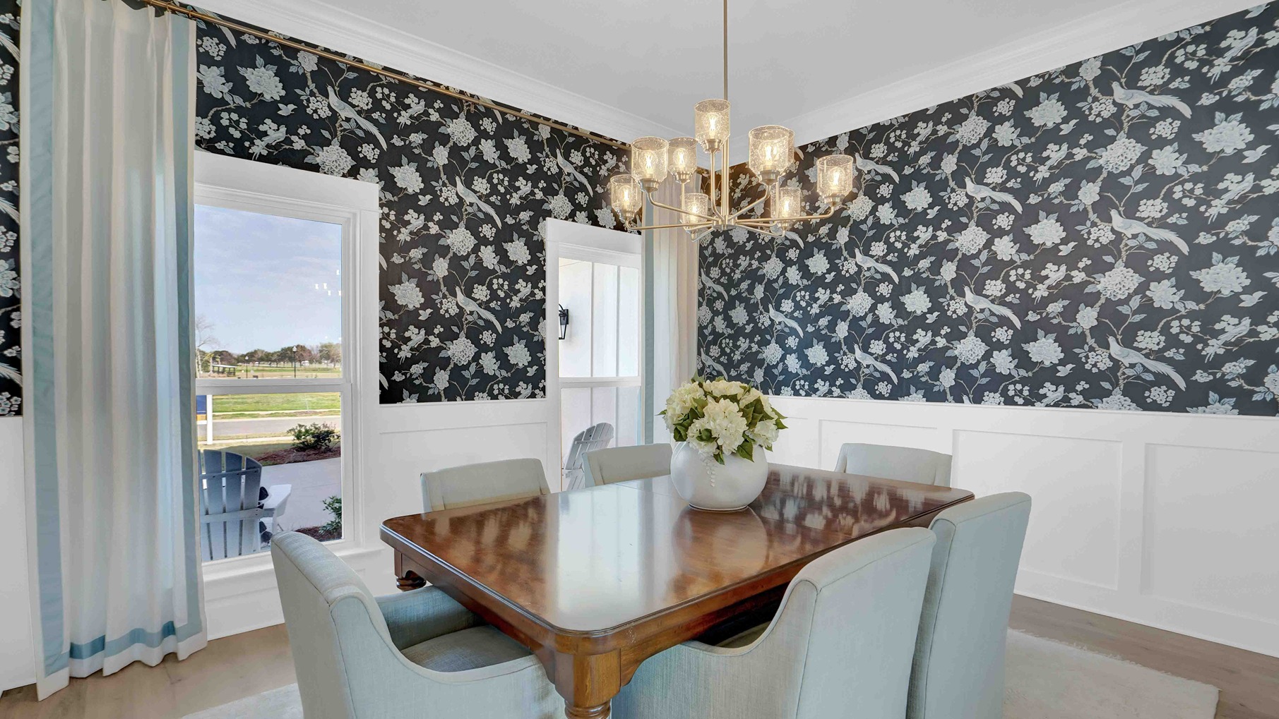 Elm model home interior.