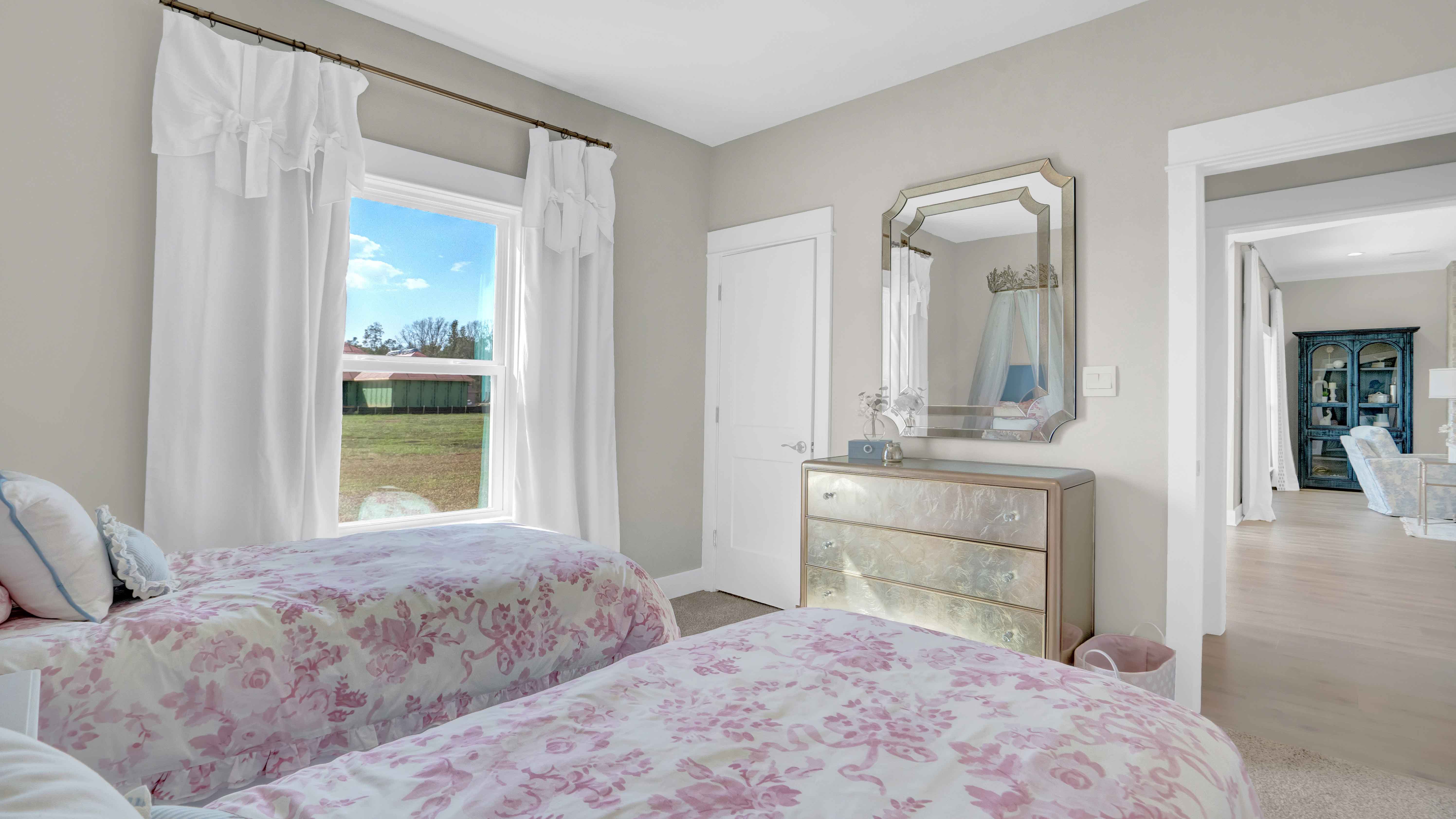 Elm model home interior.