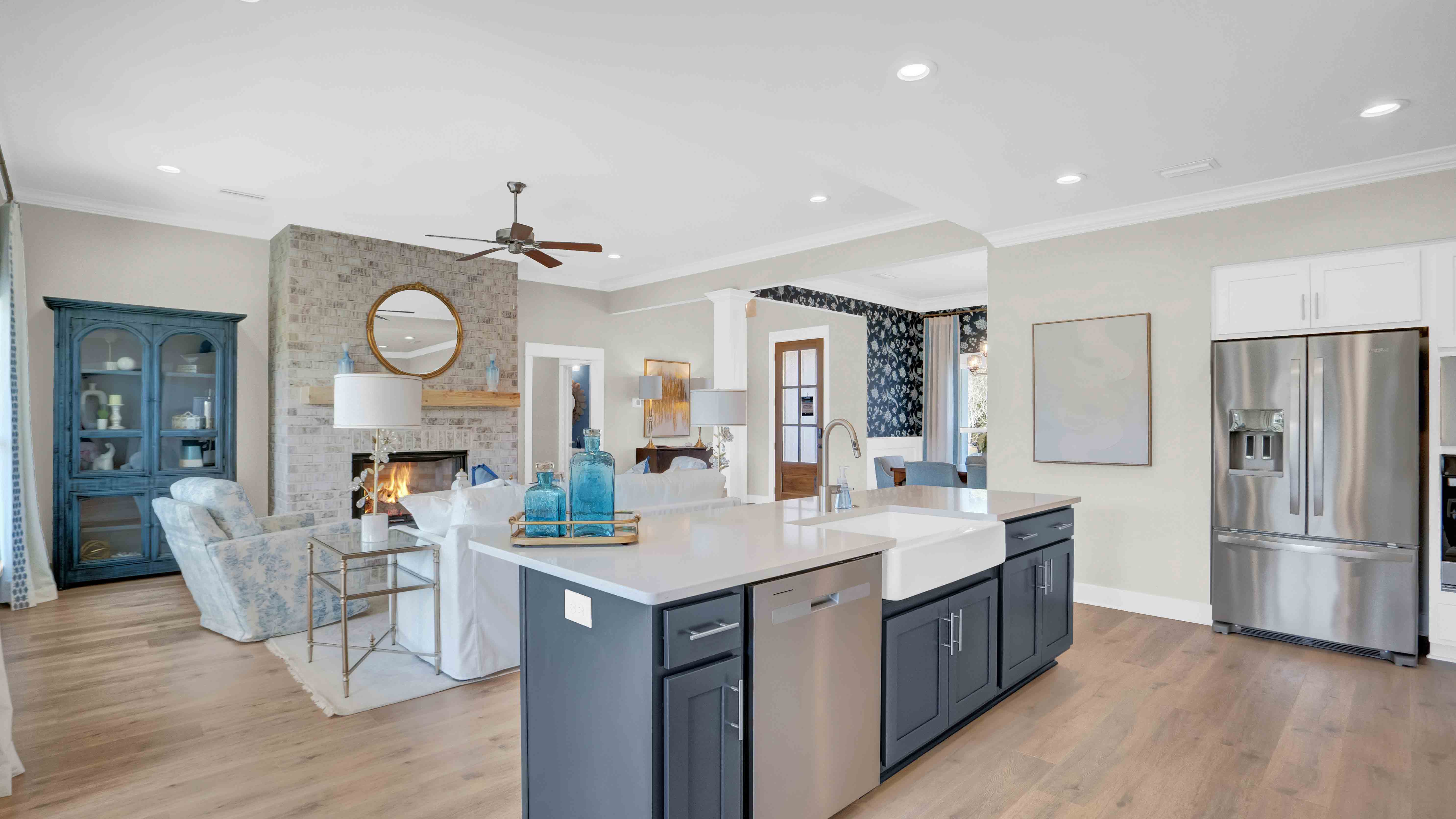 Elm model home interior.