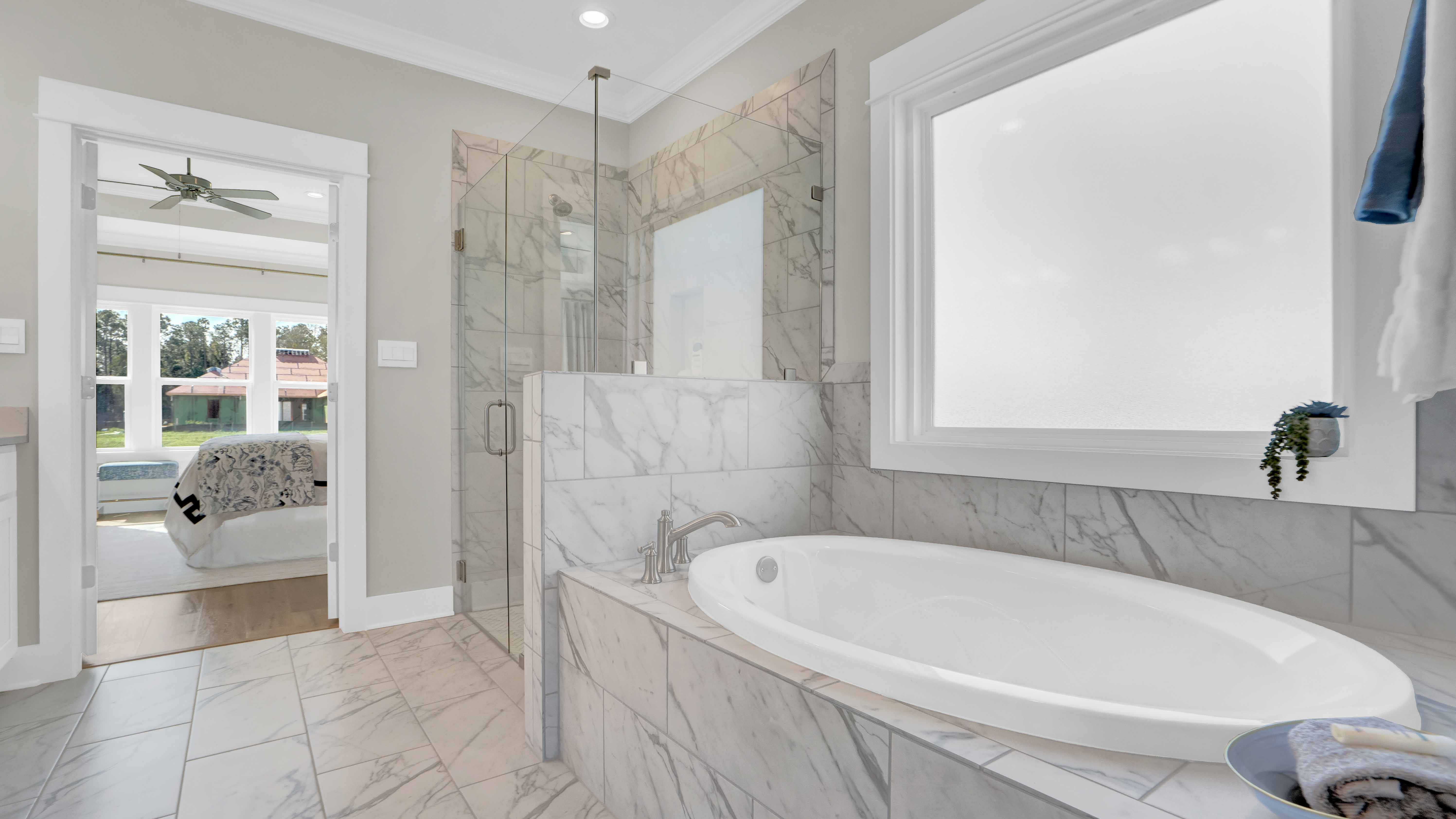 Elm model home interior.