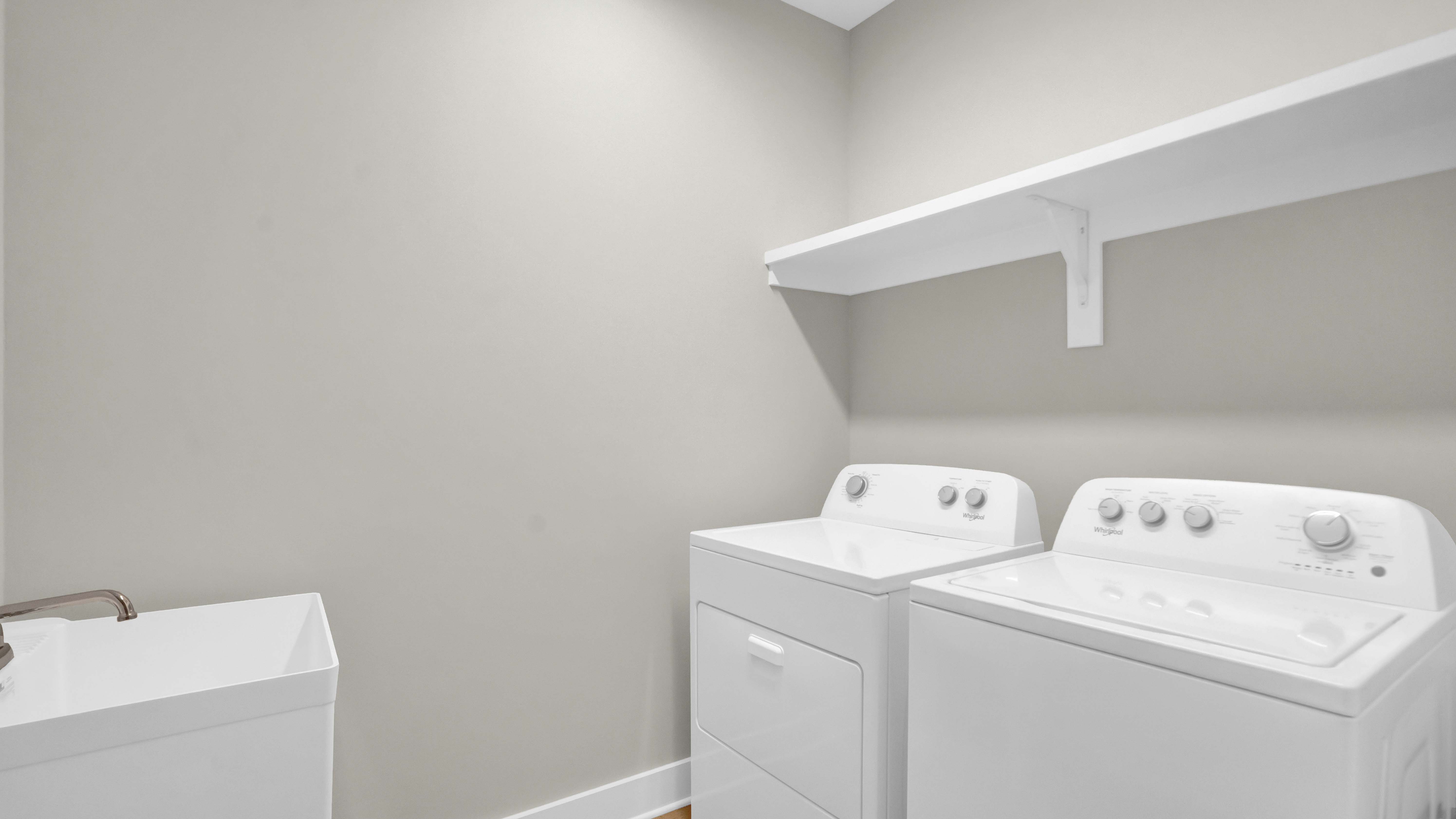 Elm model home interior.