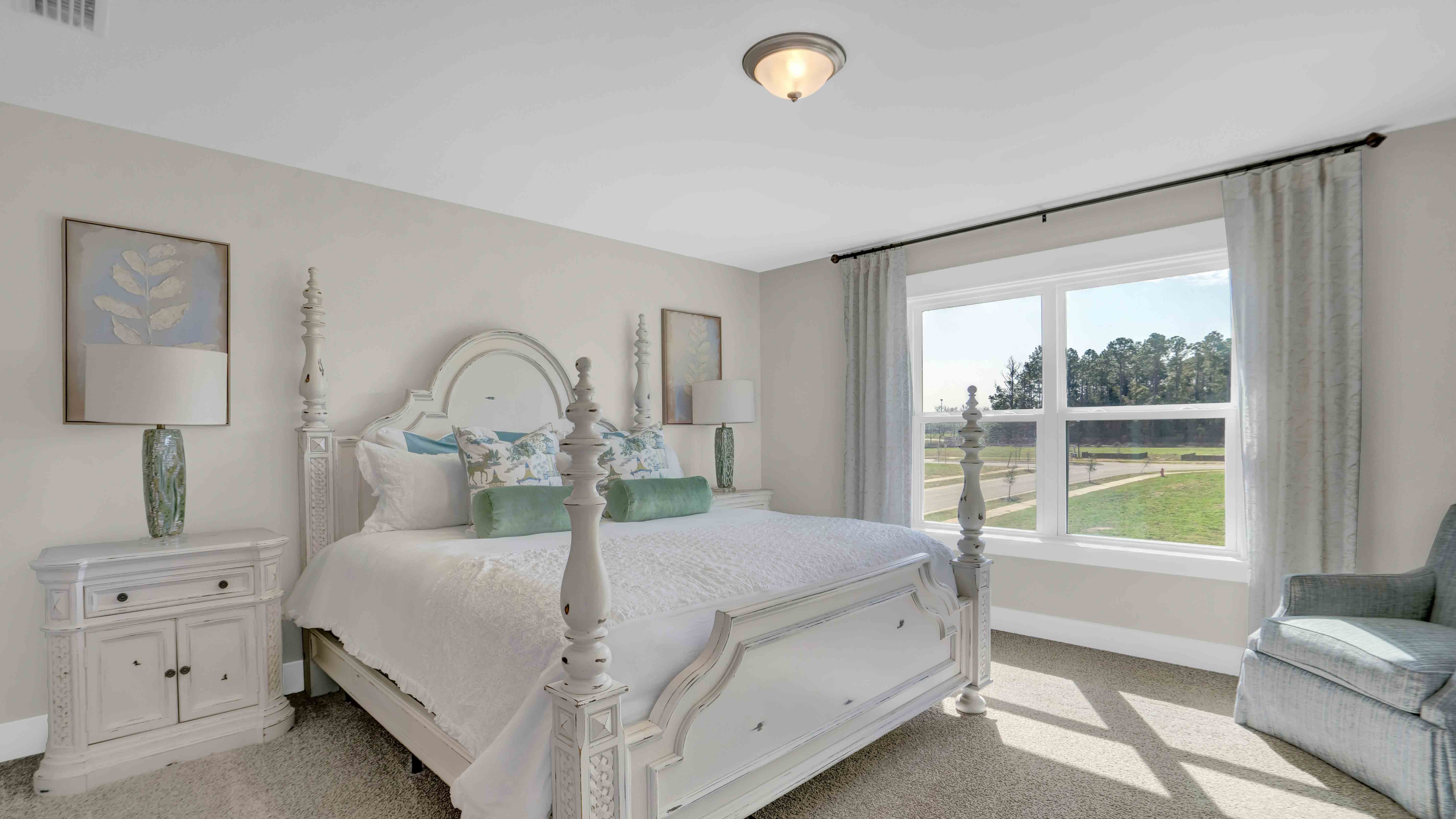 Elm model home interior.