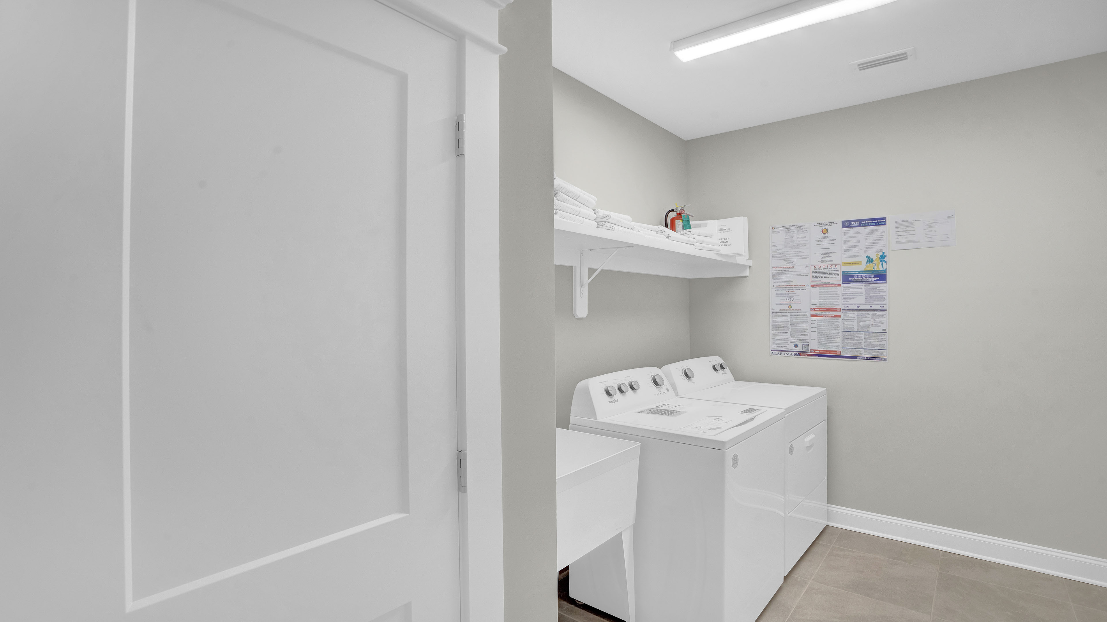 Pecan C model home interior.