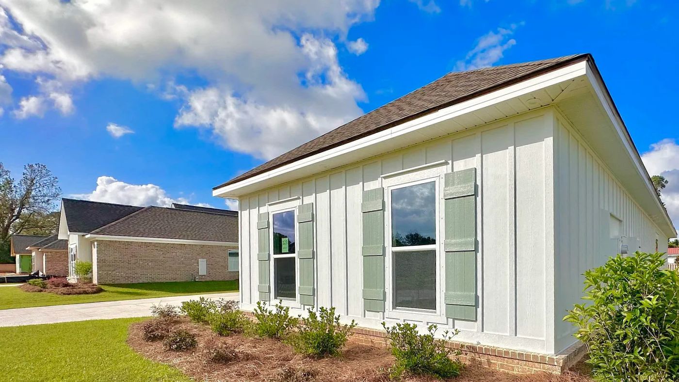 Hickory new home exterior.