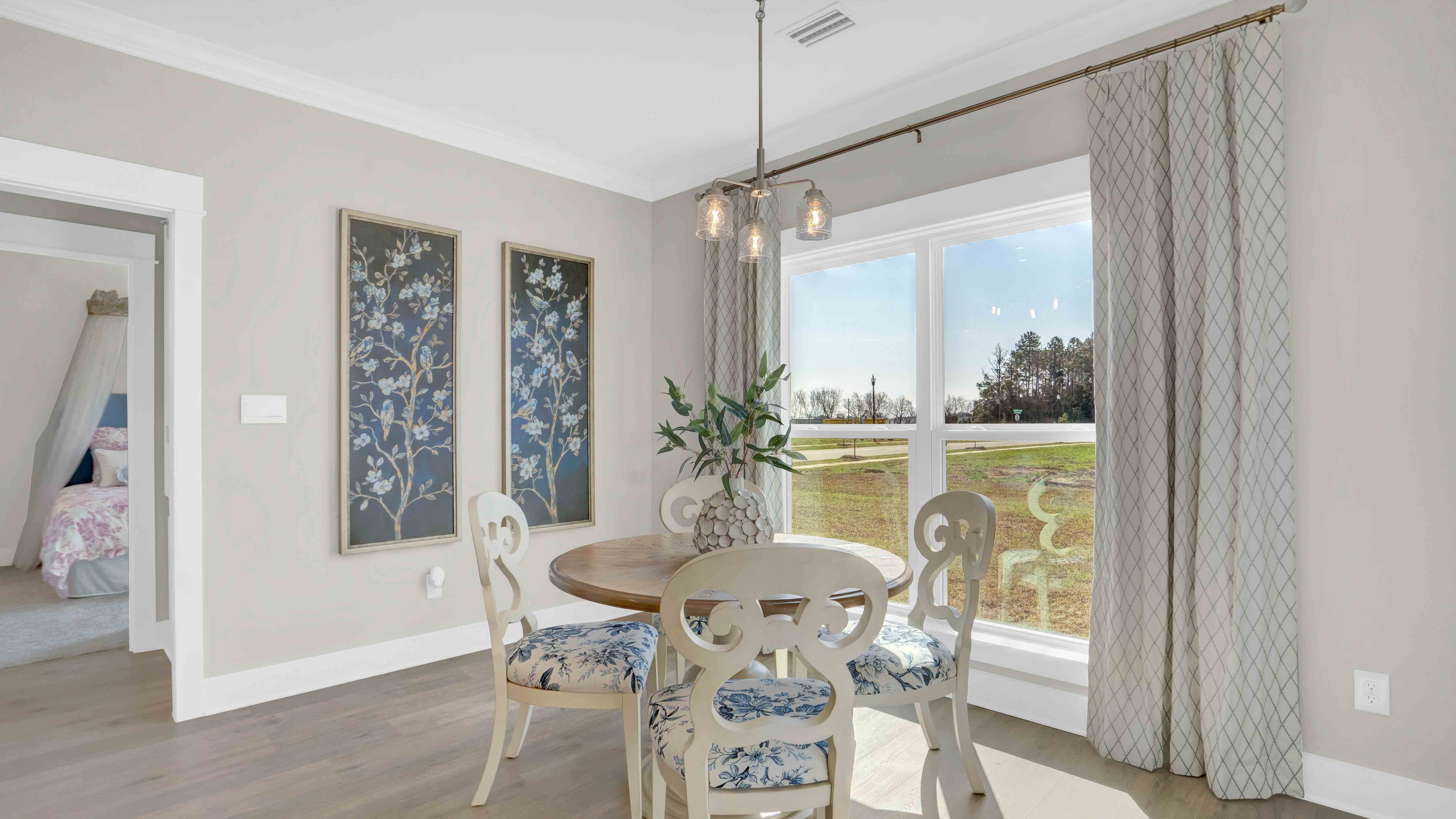 Elm model home interior.