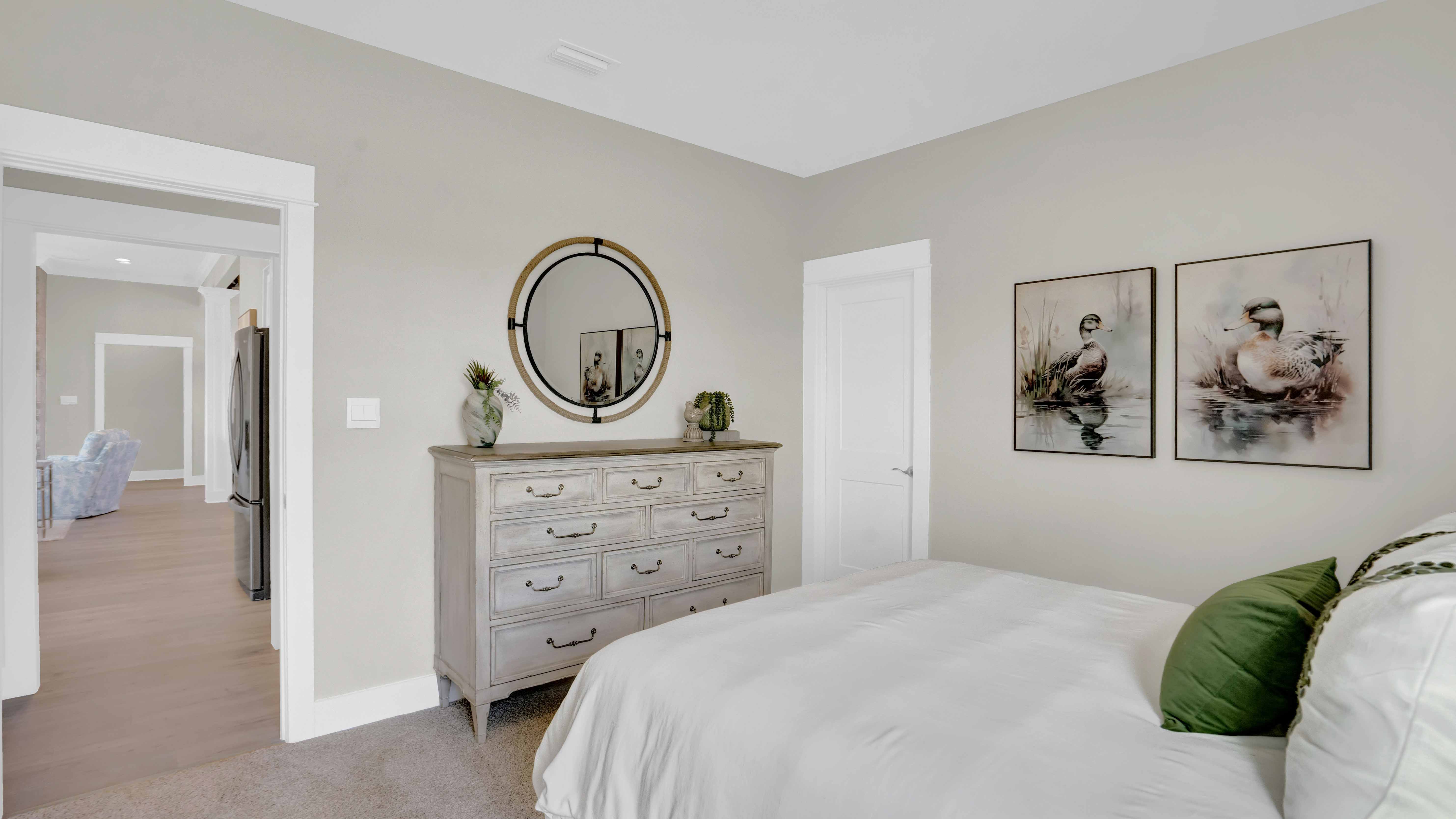 Elm model home interior.