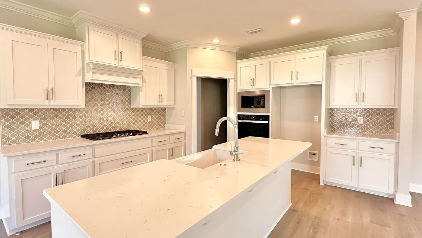 Hickory new home interior.