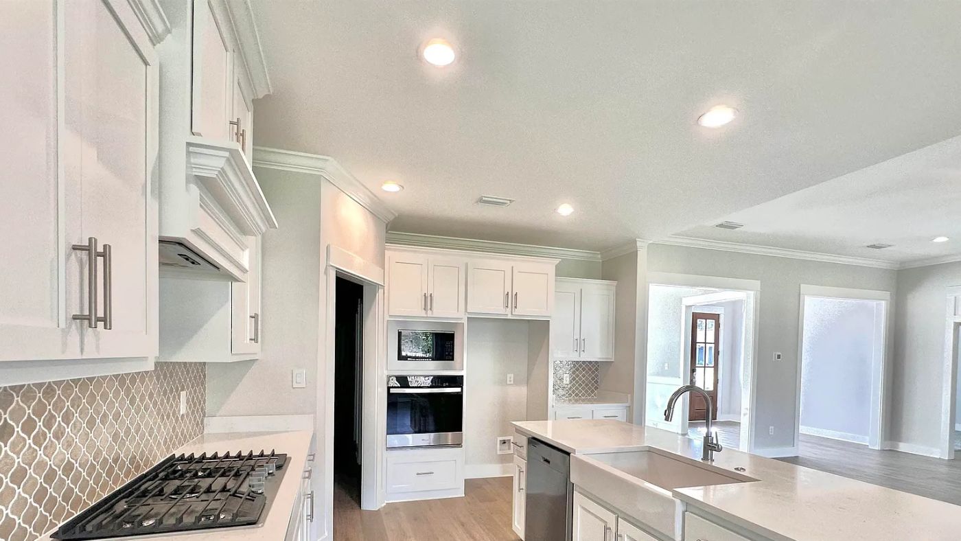 Hickory new home interior.