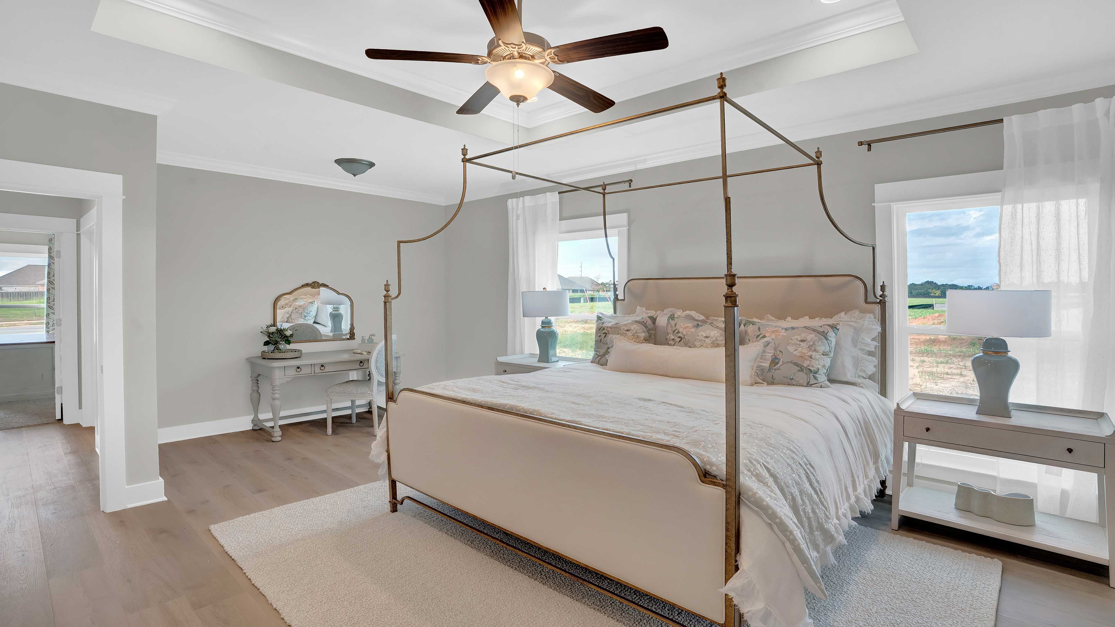 Holly model home interior.