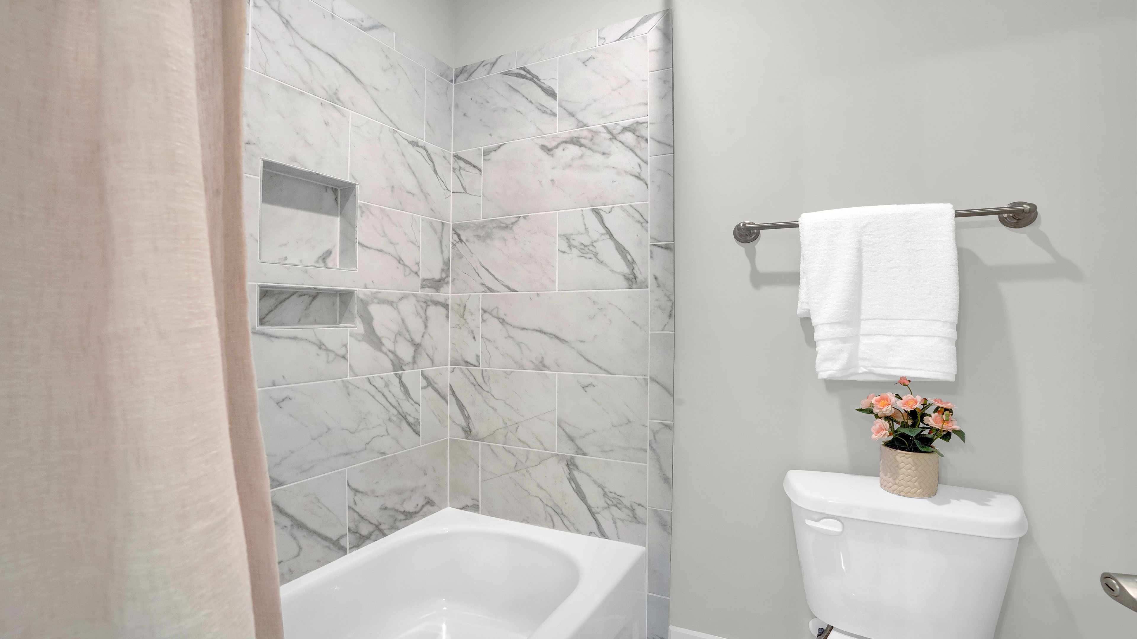 Holly model home interior.