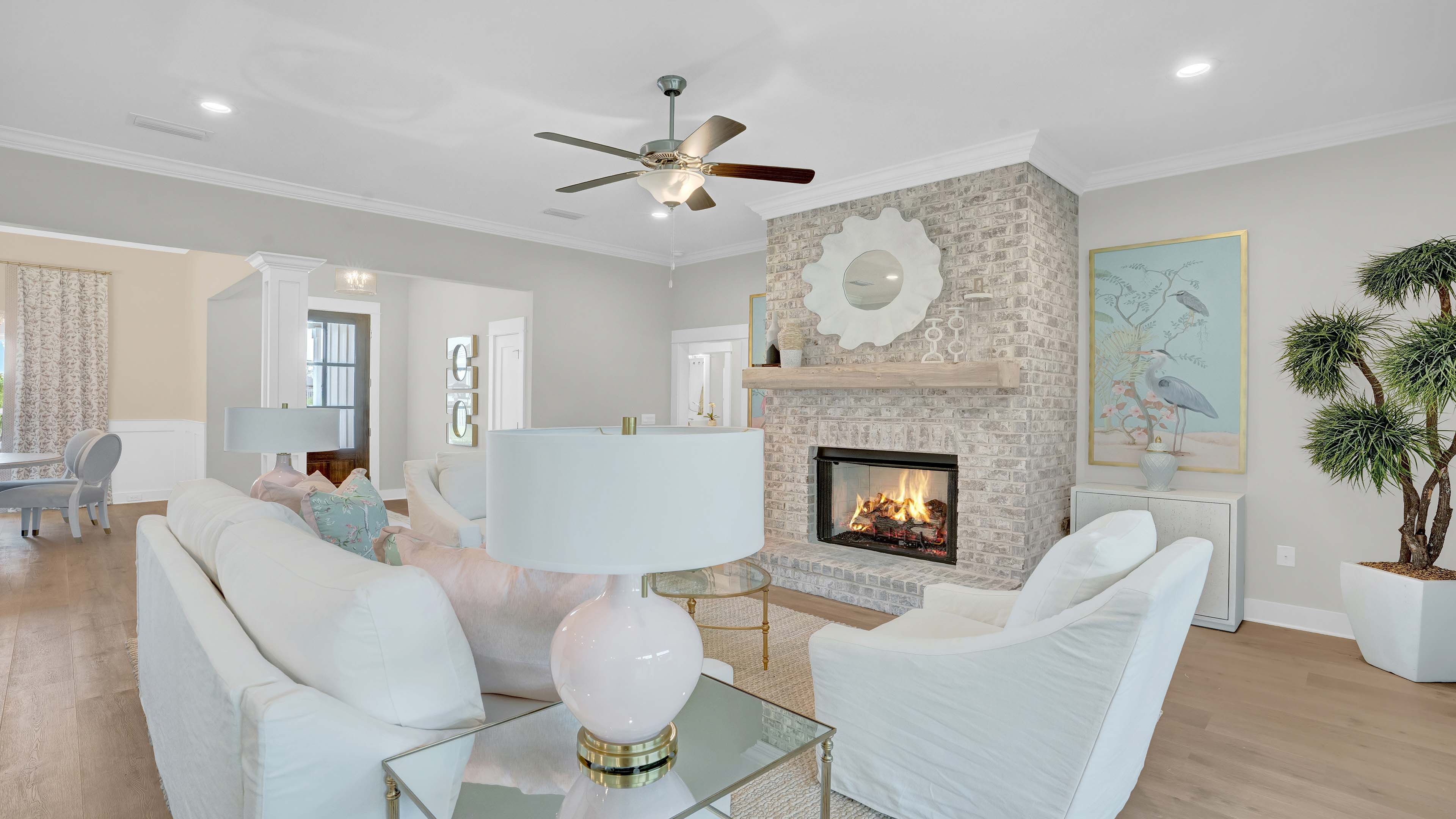 Holly model home interior.