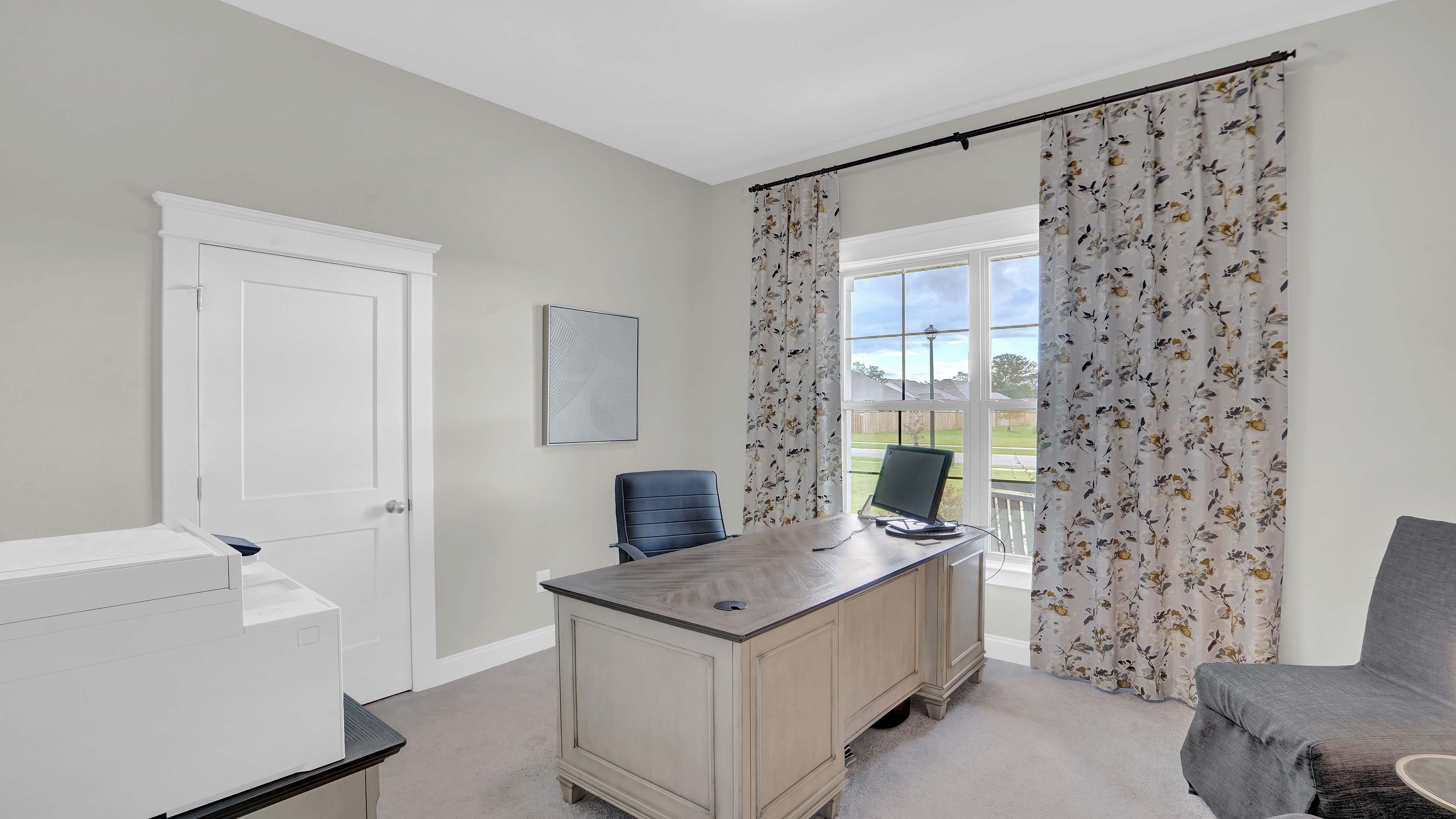 Pecan model home interior.