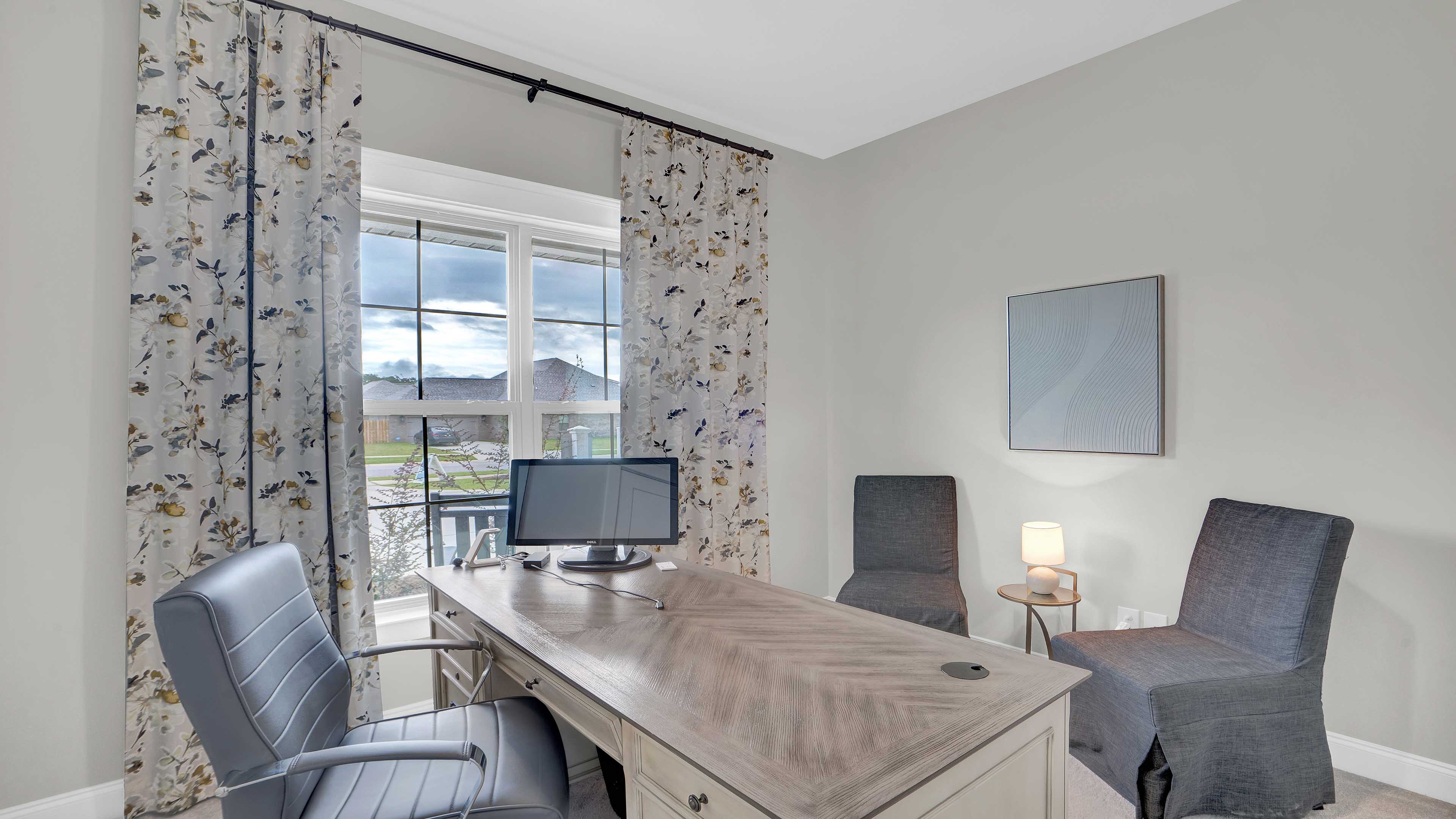 Pecan model home interior.