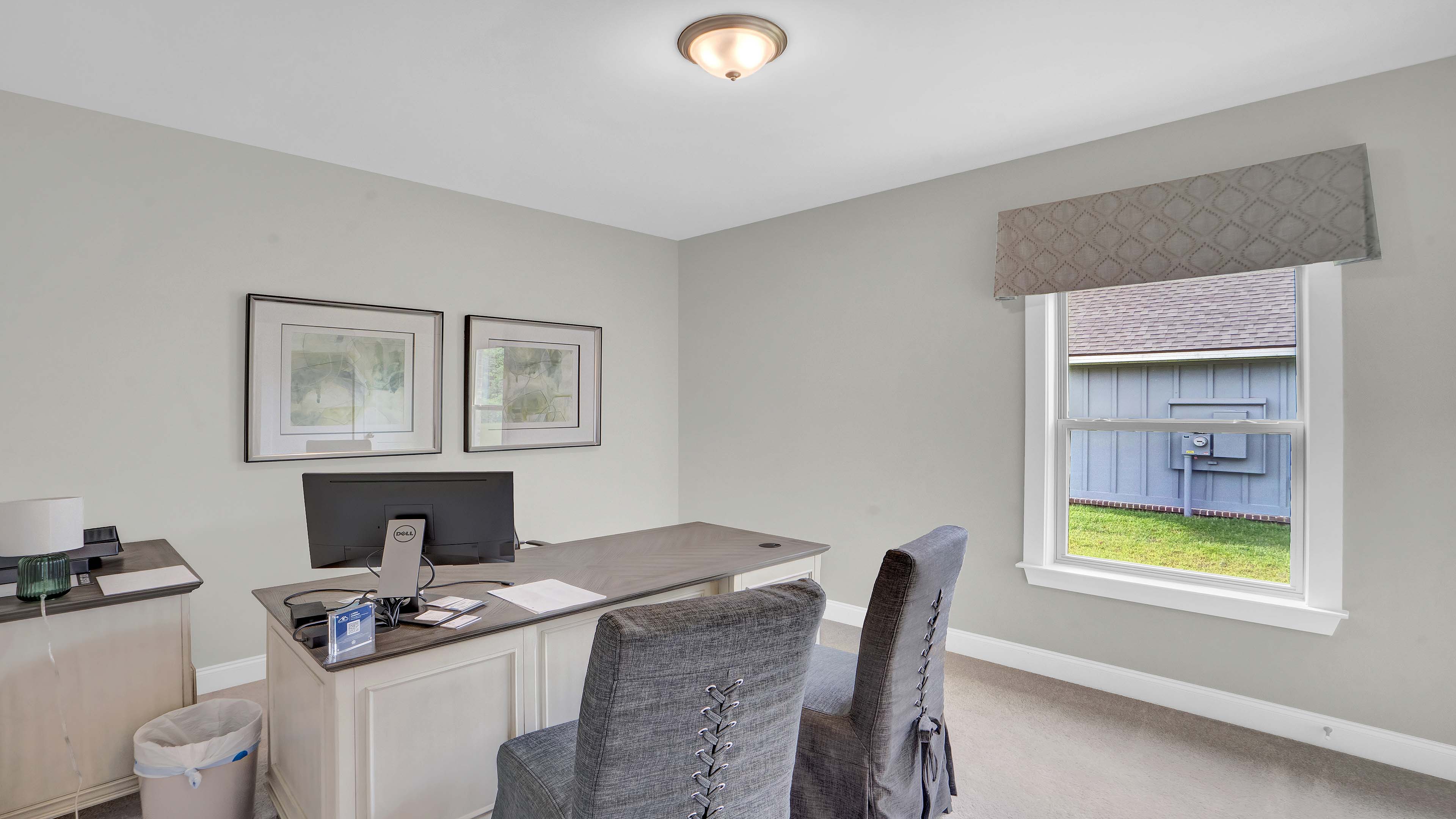 Pecan model home interior.