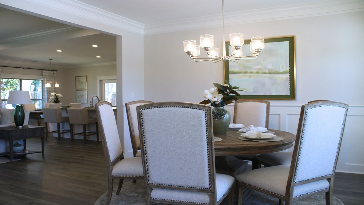 Walnut new home interior.