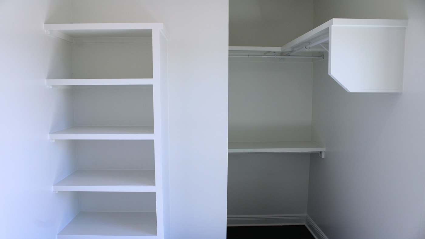 Walnut new home interior.