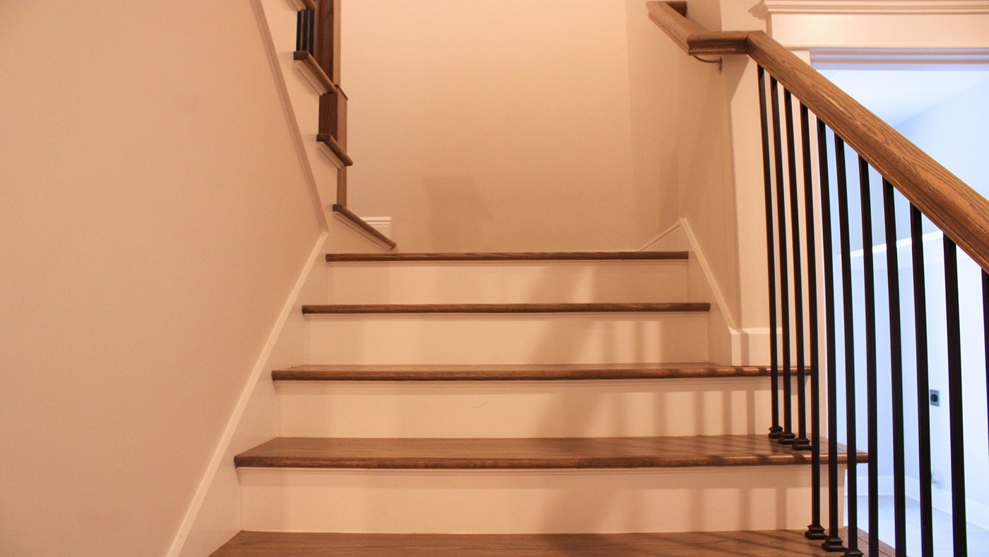 Walnut new home interior.