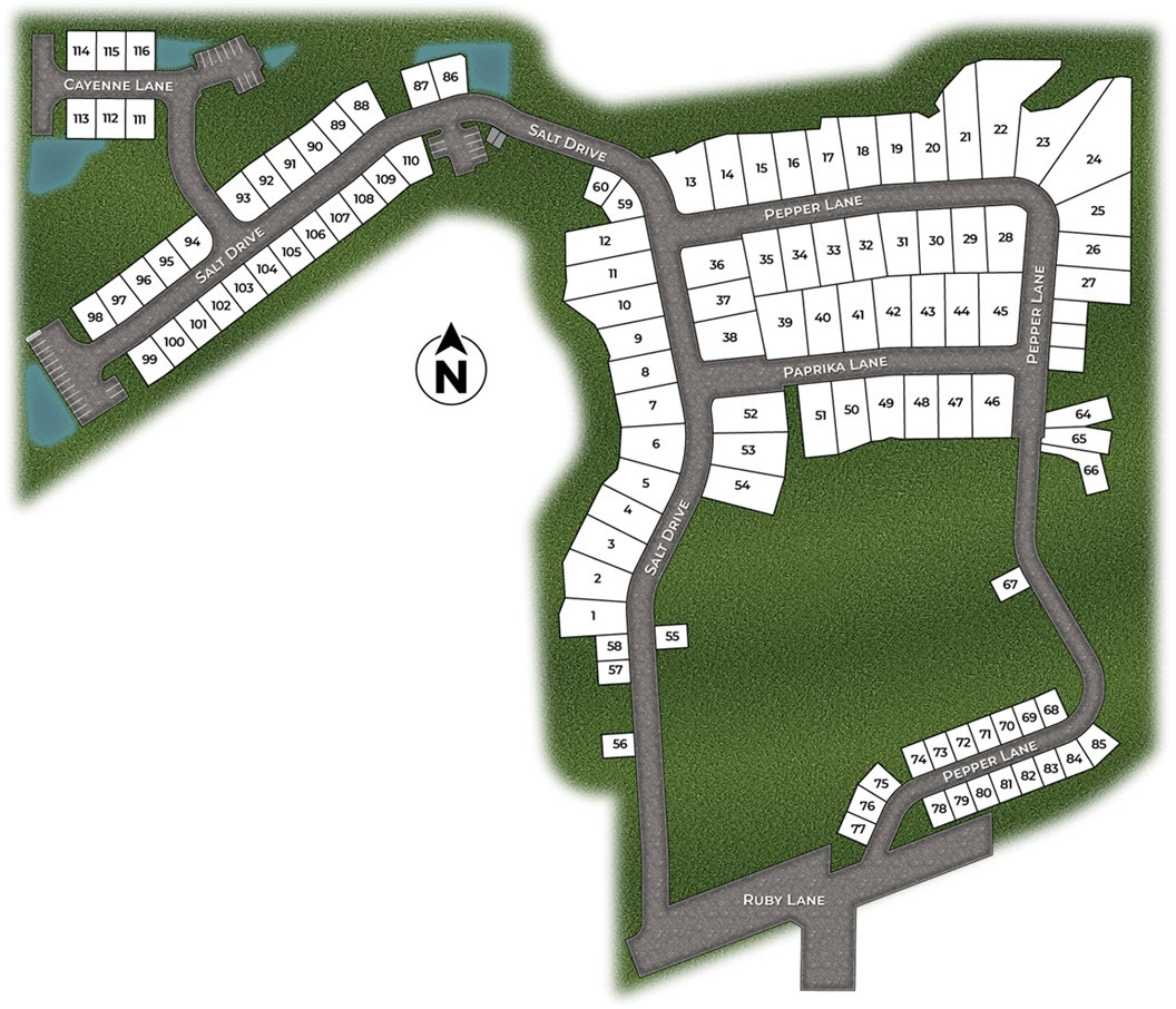 Static Lot Map
