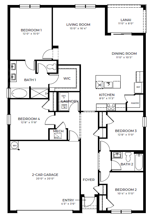 Cali Floorplan