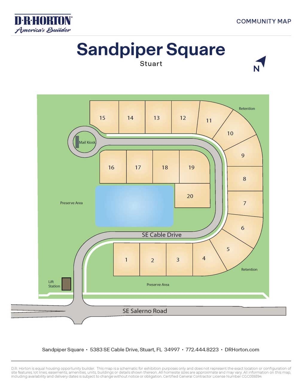Static Lot Map