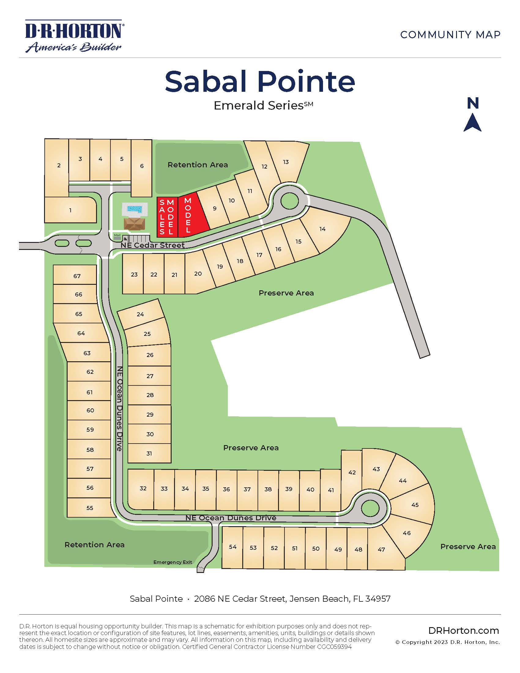Static Lot Map
