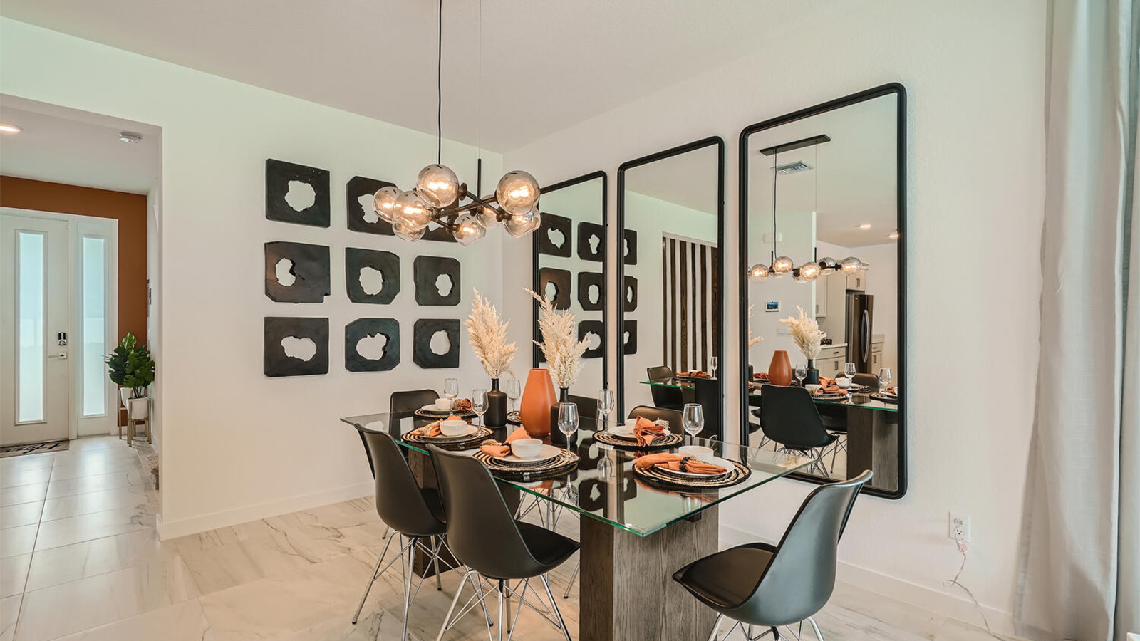 dining room area