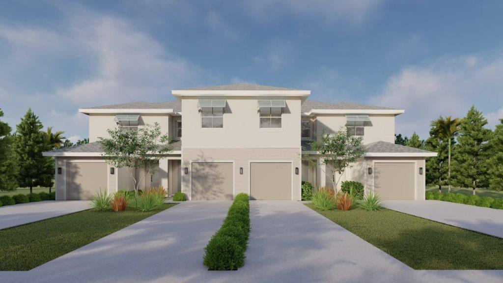 Exterior Rendering Coastal Elevation