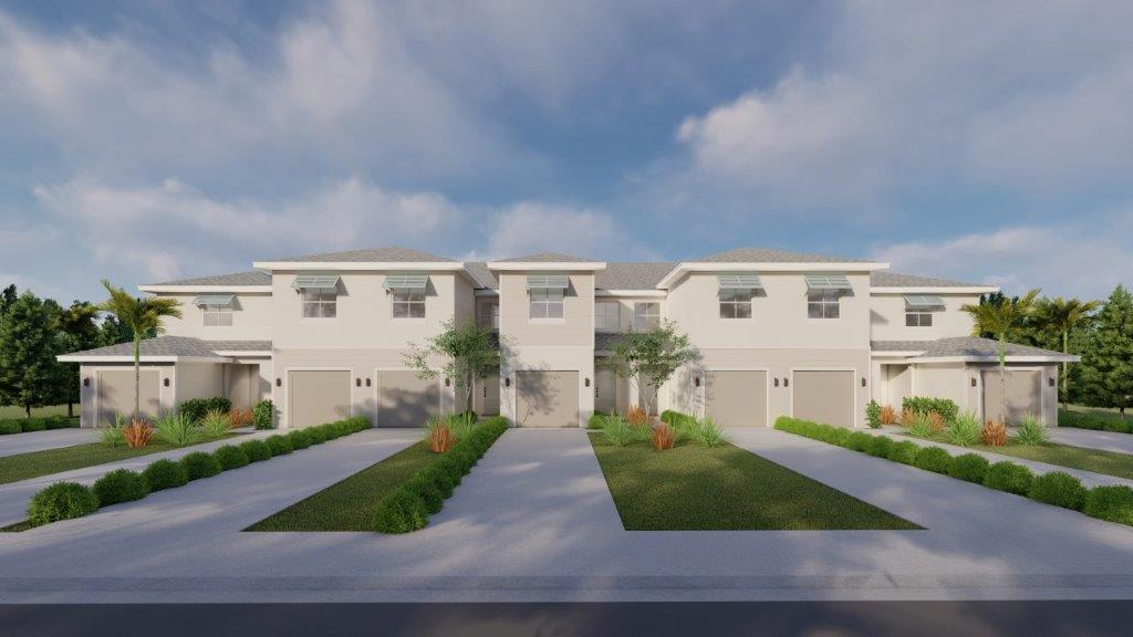 Exterior Rendering Coastal Elevation