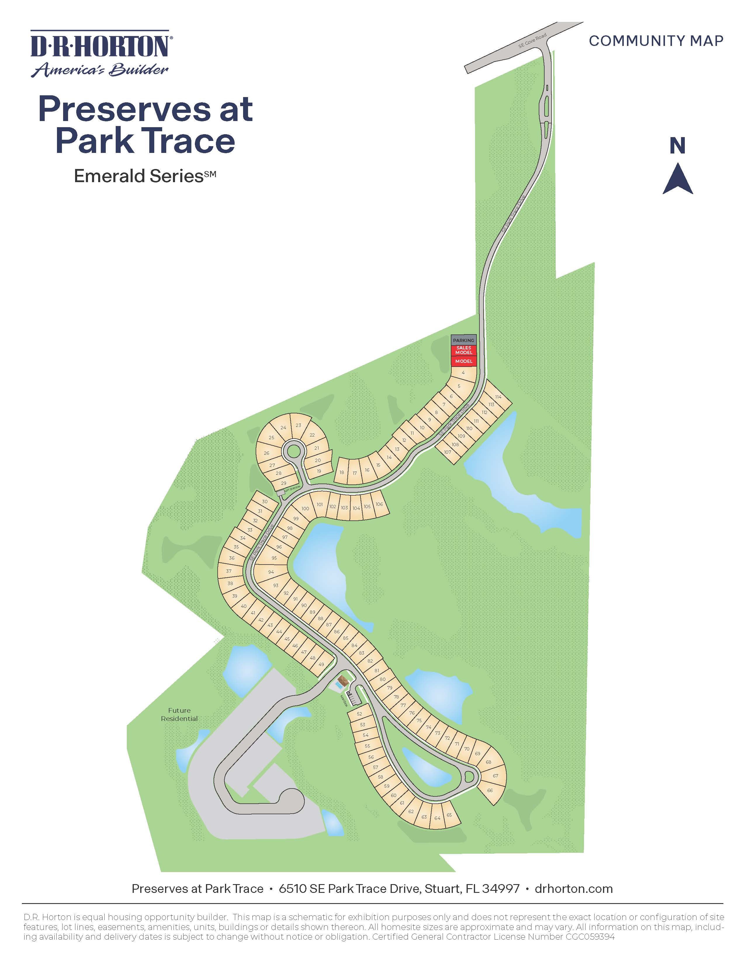 Static Lot Map