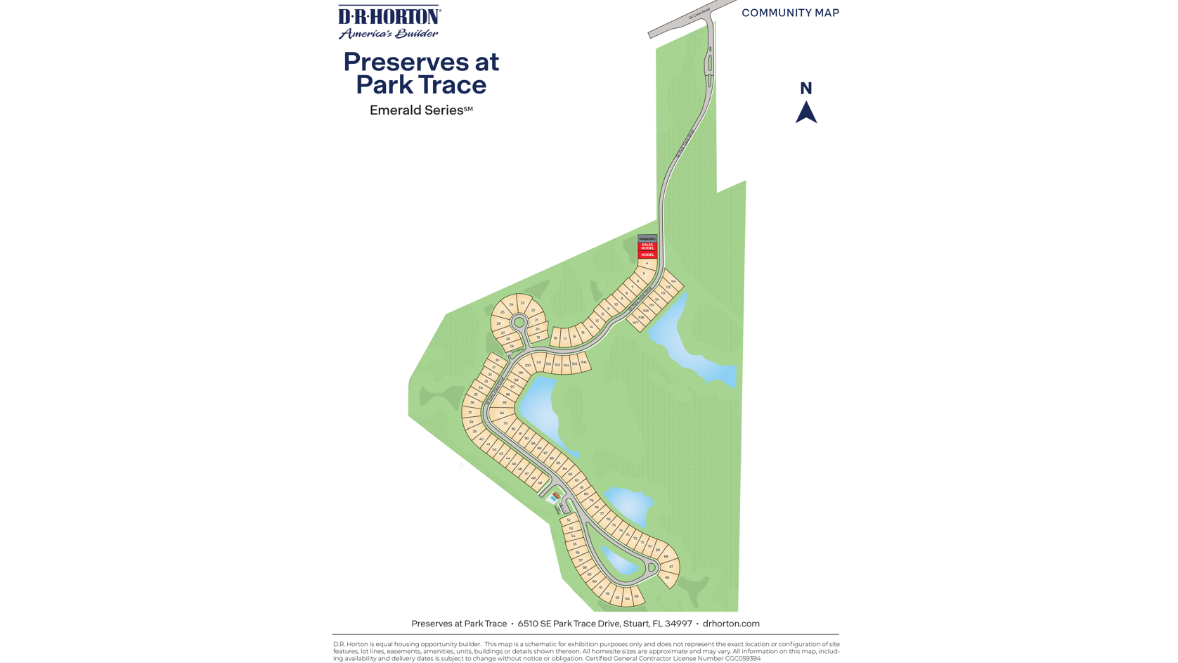 Static Lot Map