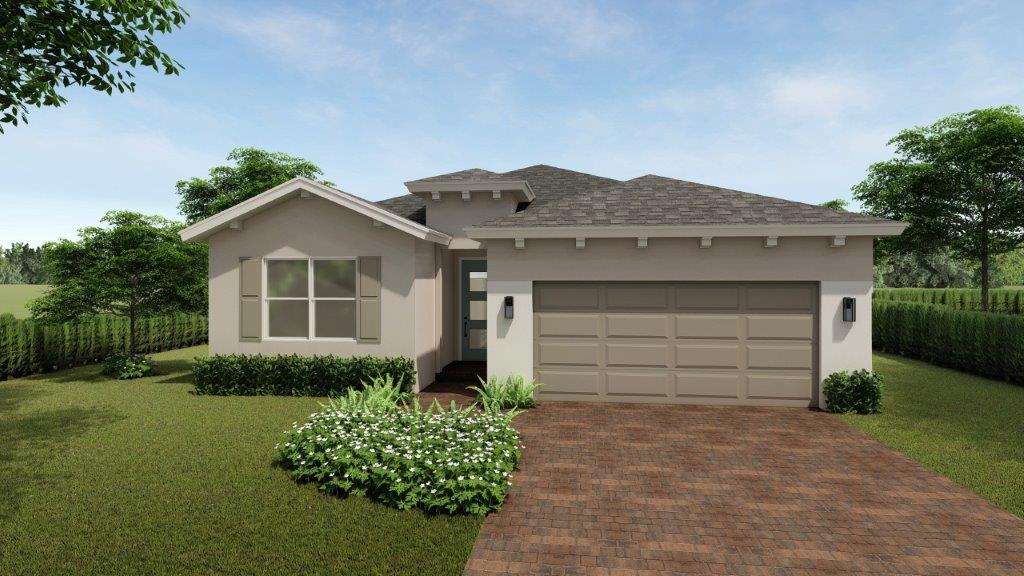 Delray Exterior Rendering Classic Elevation
