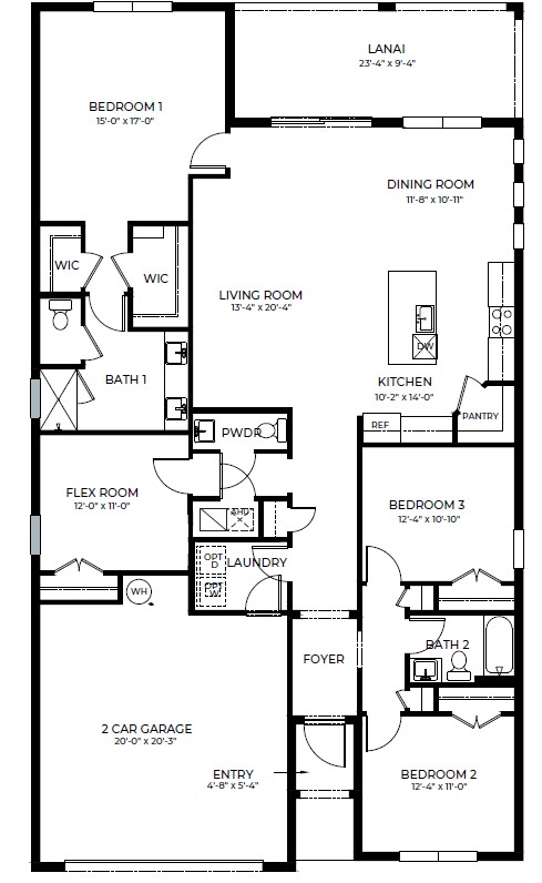 Delray Floorplan
