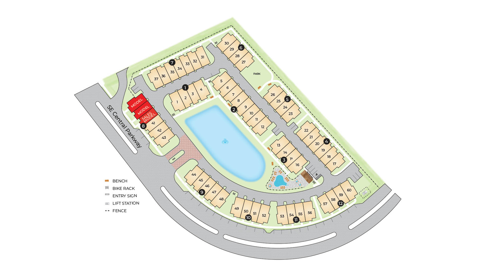 Static Lot Map