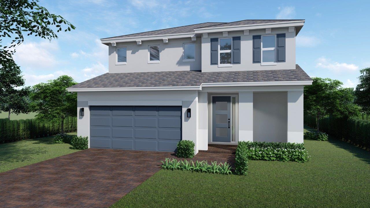Ponte Vedra classic front exterior elevation