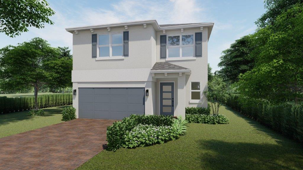 Exterior Rendering of Classic Elevation