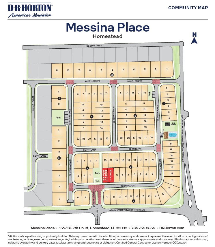 Static Lot Map