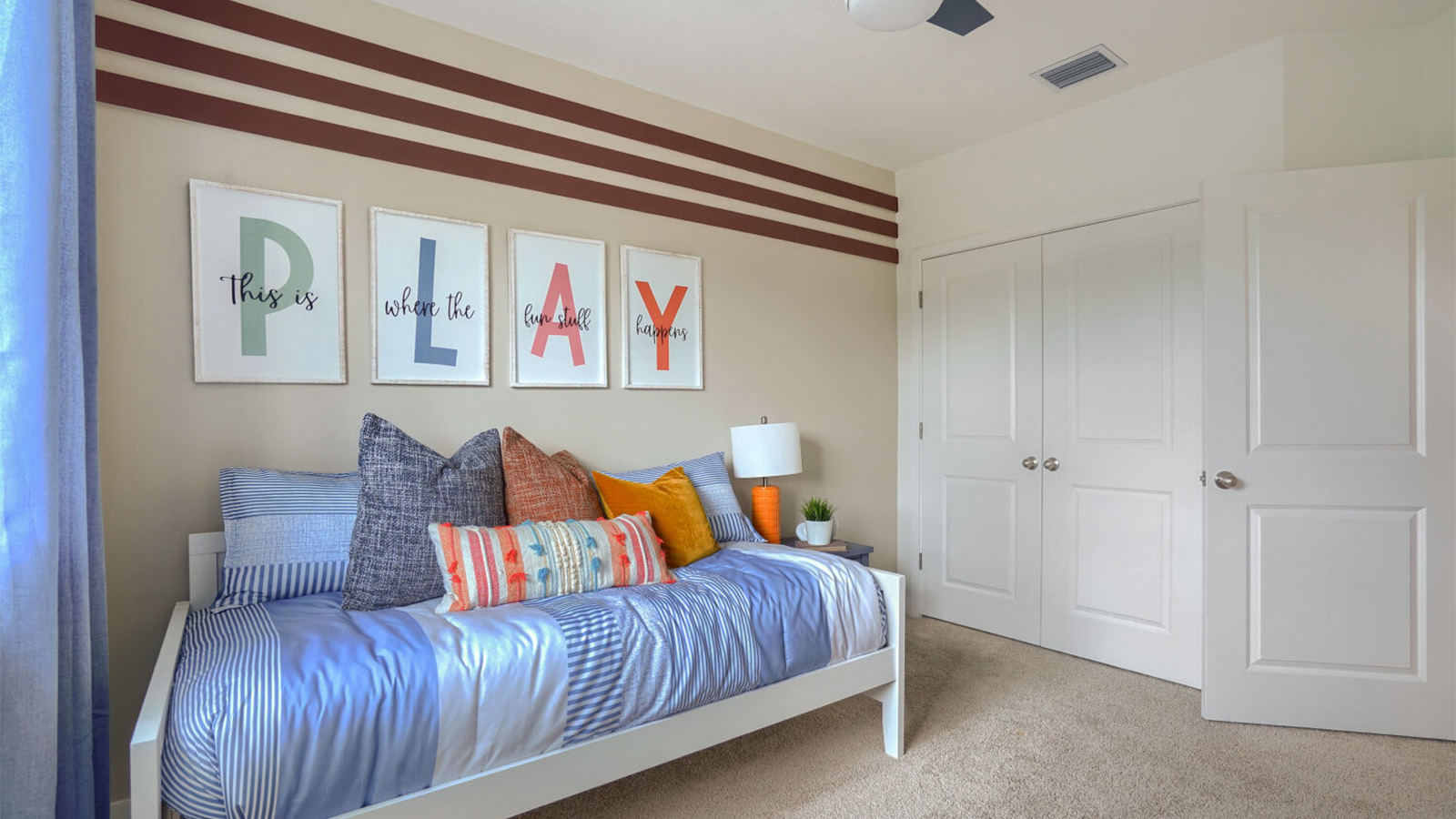 secondary bedroom located upstairs